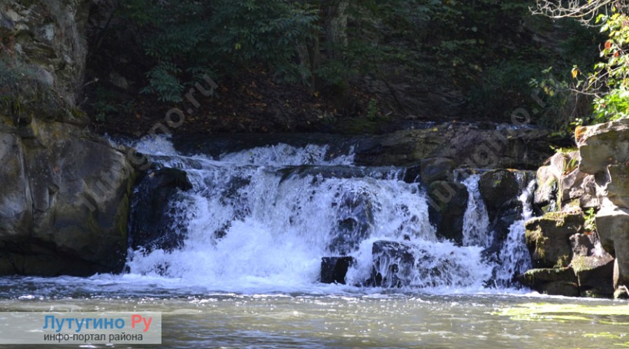 Водопад Шумок, с.Каменка на реке Большая Каменка