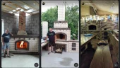 Пример работ мастера: Услуги печника: барбекю комплексы, мастер Сергей - в каталоге услуг Кладка печей и каминов в Лутугино и Лутугинском районе